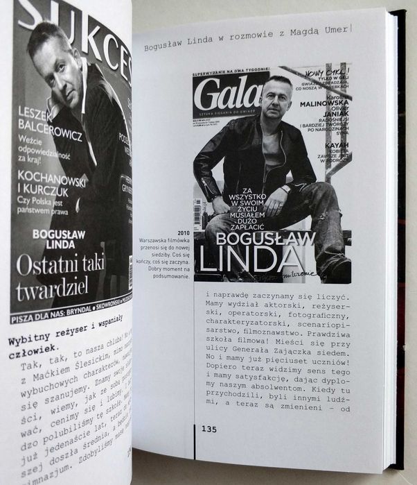 Zły chłopiec. Bogusław LINDA w rozmowie z Magdą UMER, UNIKAT!