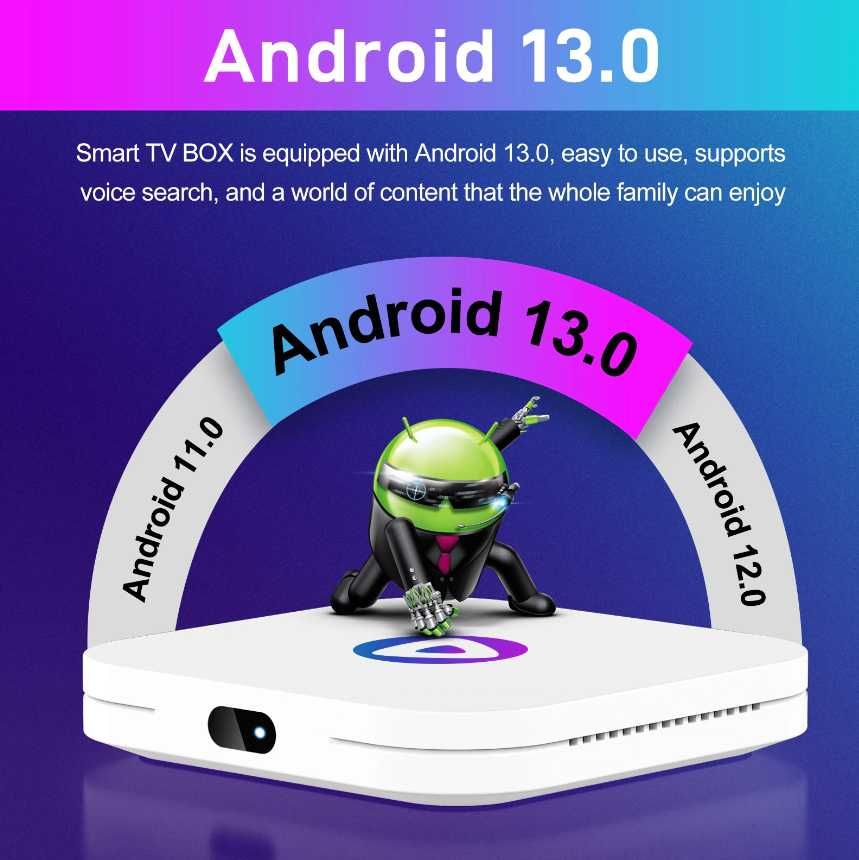 [Android 13] H96MAX M1 4/64ГБ Смарт приставка Smart TV Box (НАСТРОЙКА)