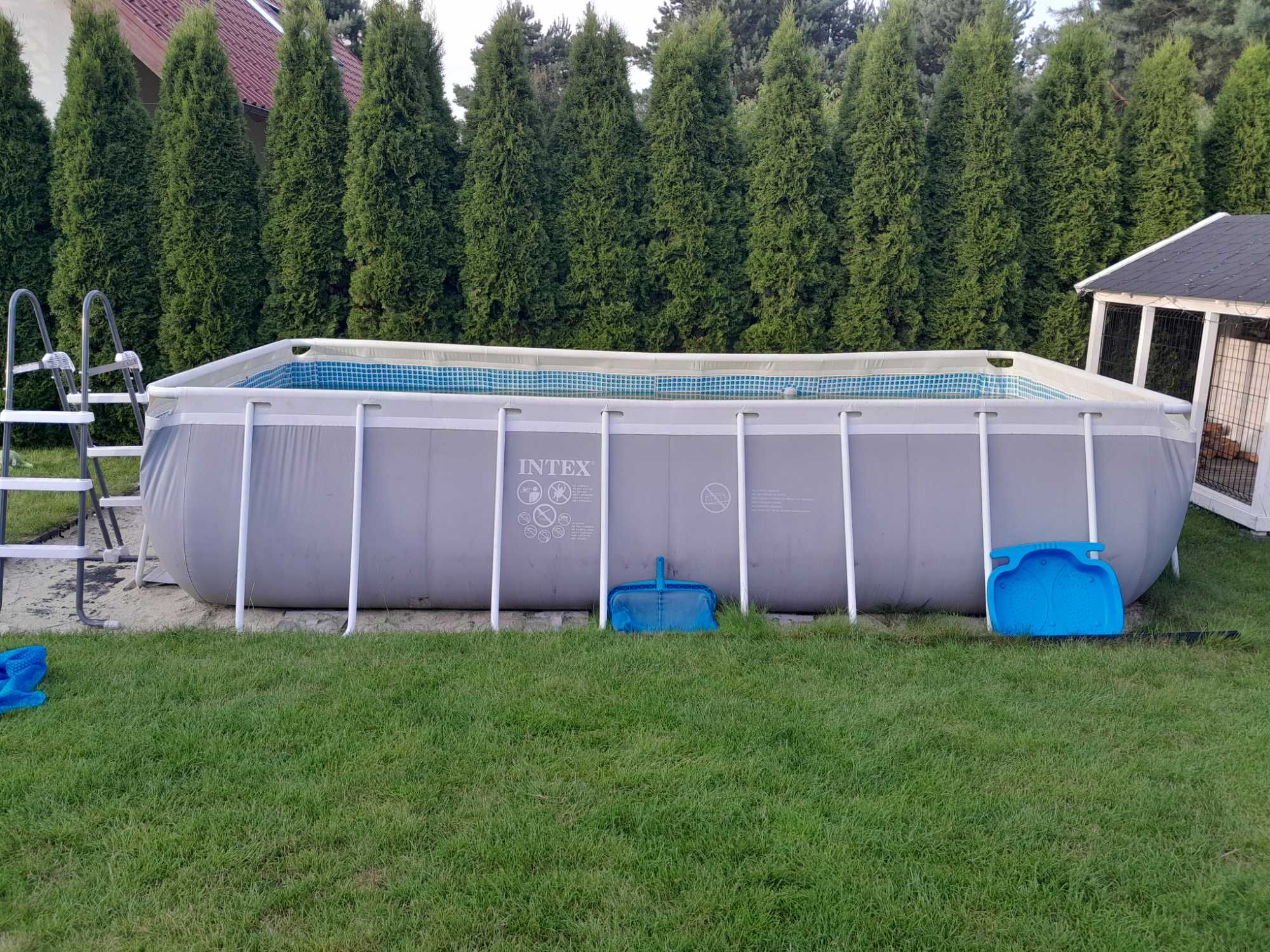 Basen stelażowy Intex 488x244x122