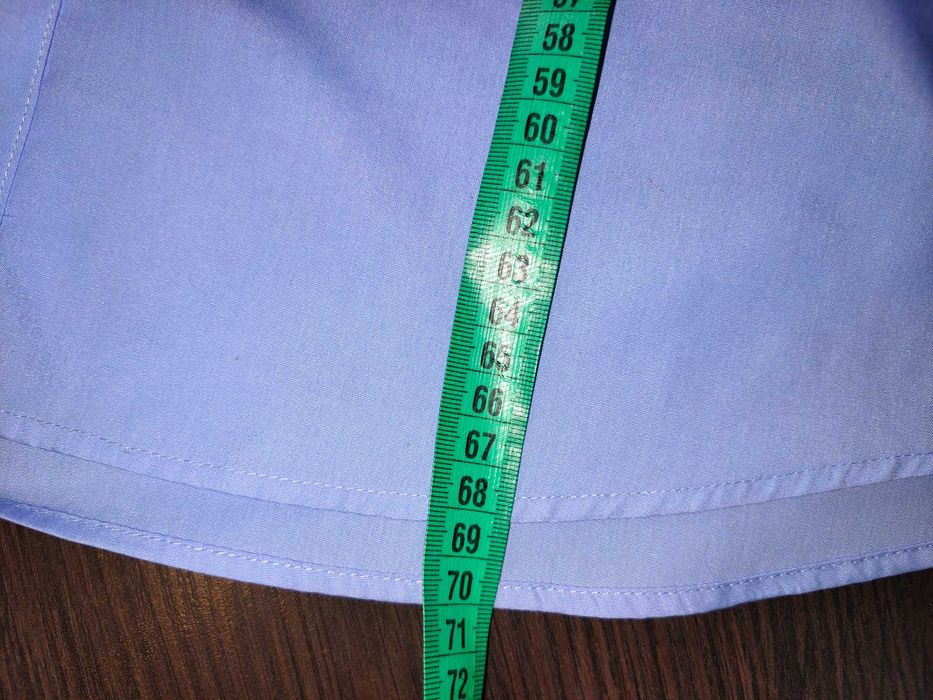 Рубашка сорочка блакитна чоловіча