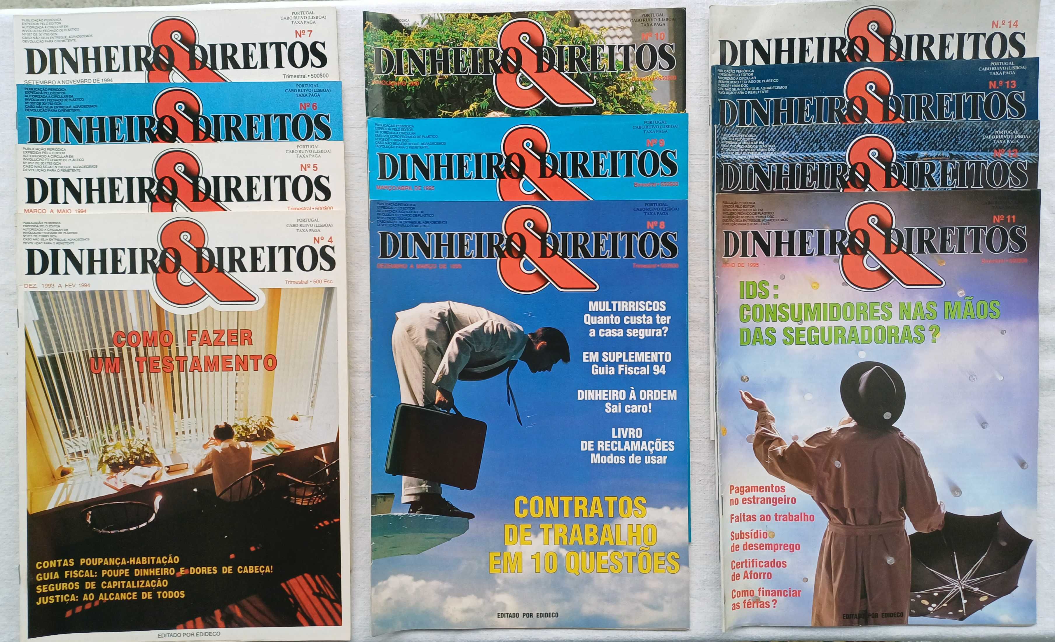 65 Revistas ProTeste e Dinheiro&Direitos 1992 a 1995