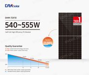 DAH Solar 550 W, Half-Cell, сонячні панелі, монокристал