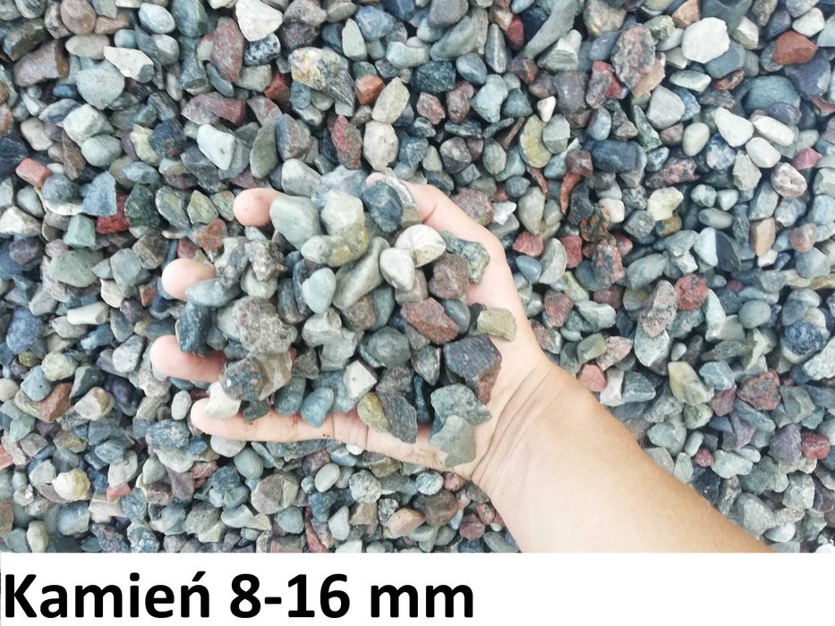 Kamień otoczak 2-8 mm, 8-16 mm, 16-32 mm, Żwir płukany drenażowy