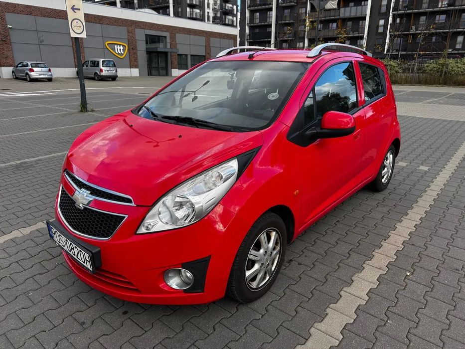 Chevrolet Spark Bezwypadkowy, polski salon, pierwsza rej. 2012 r.benzyna+LPG z 2024 r.