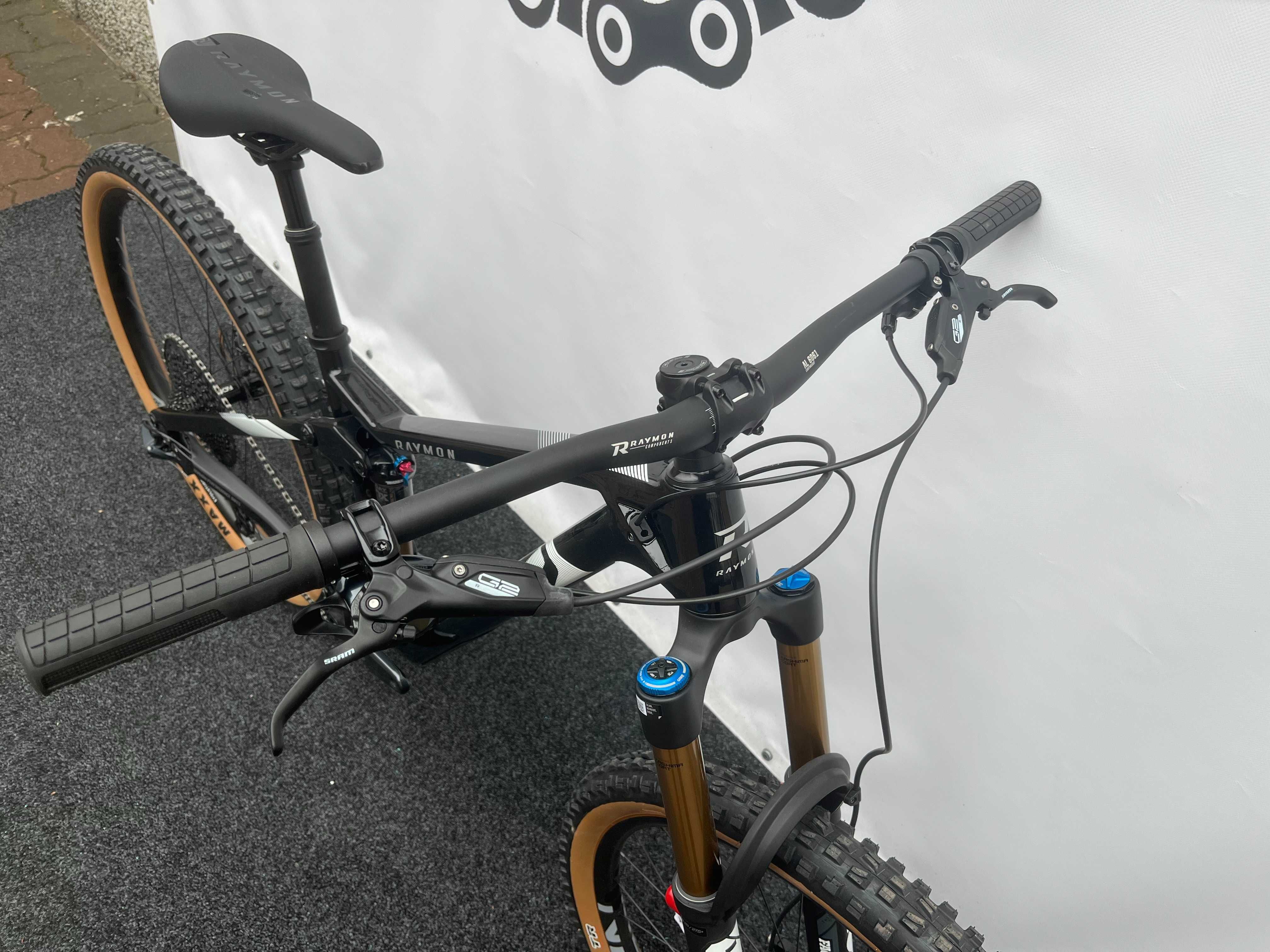 Rower MTB RAYMON FULLRAY 150 10.0 karbon FOX36 KASHIMA (S) wysyłka