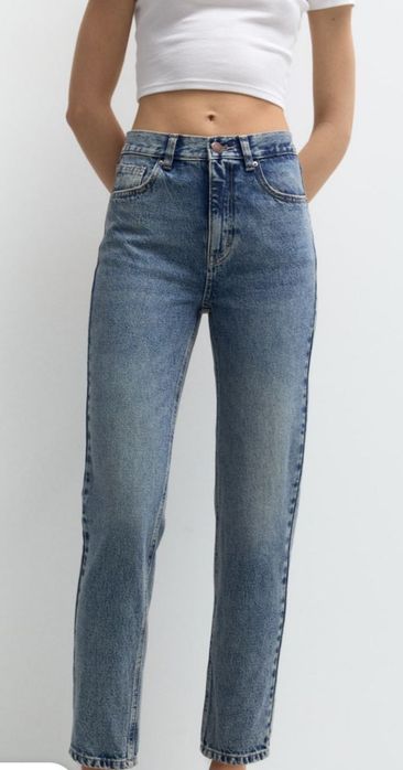 Джинси жіночі Pull and Bear MOM Hight Rise\Ankle Length