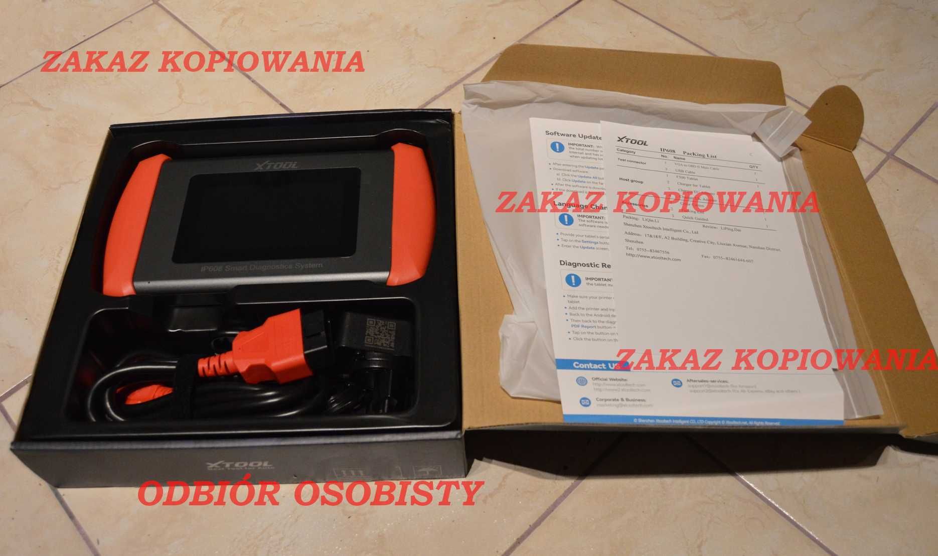 Skaner diagnostyczny, Xtool IP608, FULL SYSTEM DIAGNOSTICS OBD2
