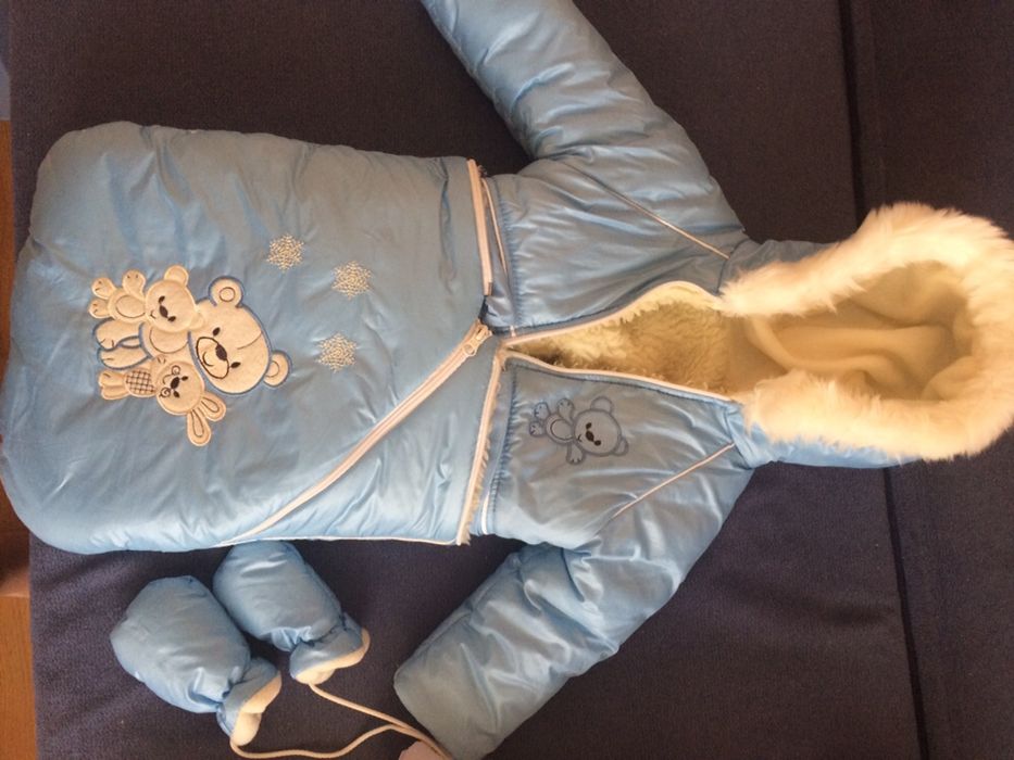 Детский зимний комбинезон