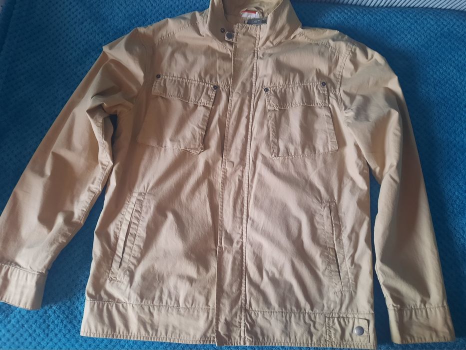 Beżowa męska wiatrówka DEEP M