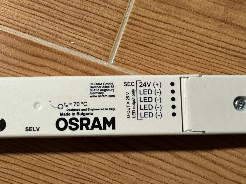 Fonte de alimentação para LED da OSRAM