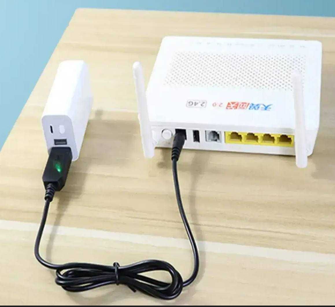 Кабель живлення для роутера 9V.