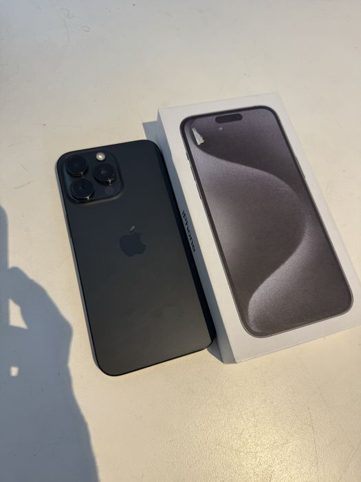 Apple iphone 15 Pro max 256Gb Black Titanium Фізична сім