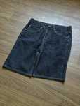 Baggy jeans shorts element елемент широкі джинсові шорти чорні ск8 sk8