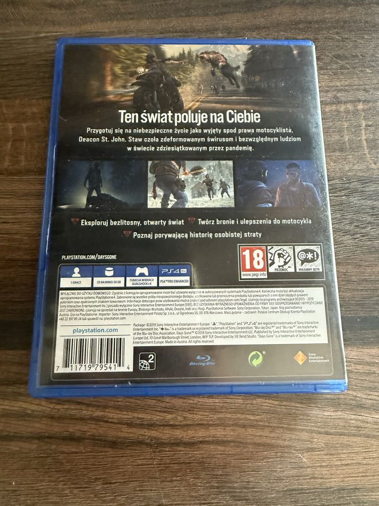 PlayStation Ps 4 Ps 5 Days Gone PL!