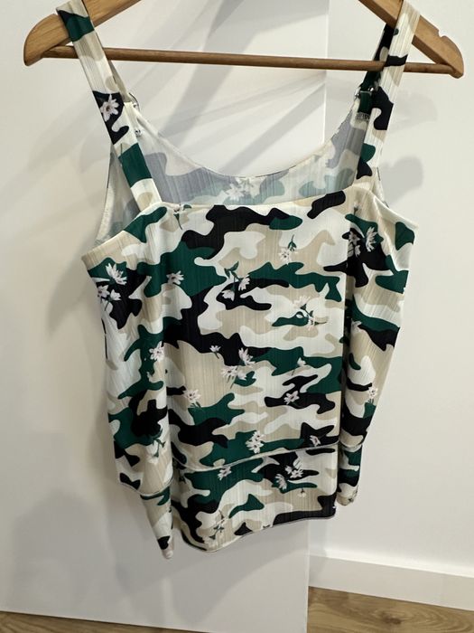 Top Tiffosi camuflado, tamanho S (NOVO)