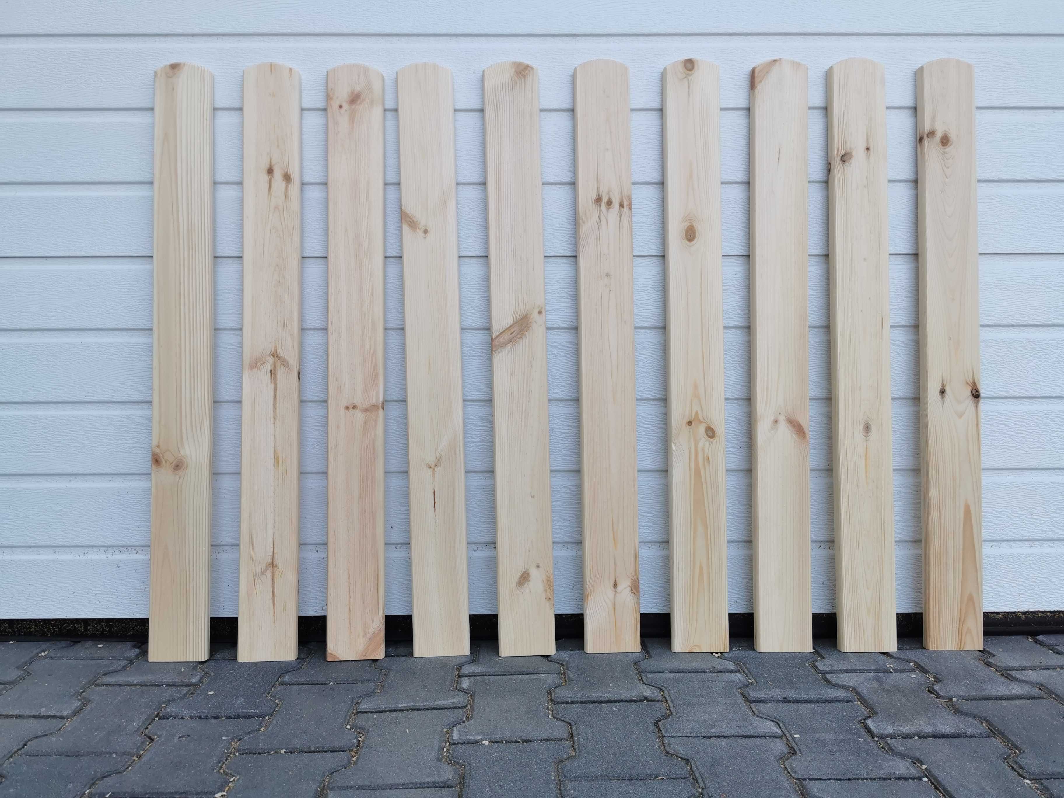 Deska ogrodzeniowa | Sztachety drewniane | Sosna