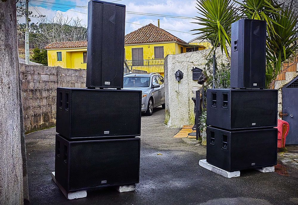 Pa Nortesound-Pro NS118T com 5600 Watts Rms