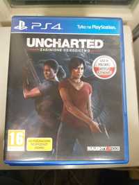 Gra Uncharted Zaginione Dziedzictwo PS4 pudełkowa płyta ps4 PL