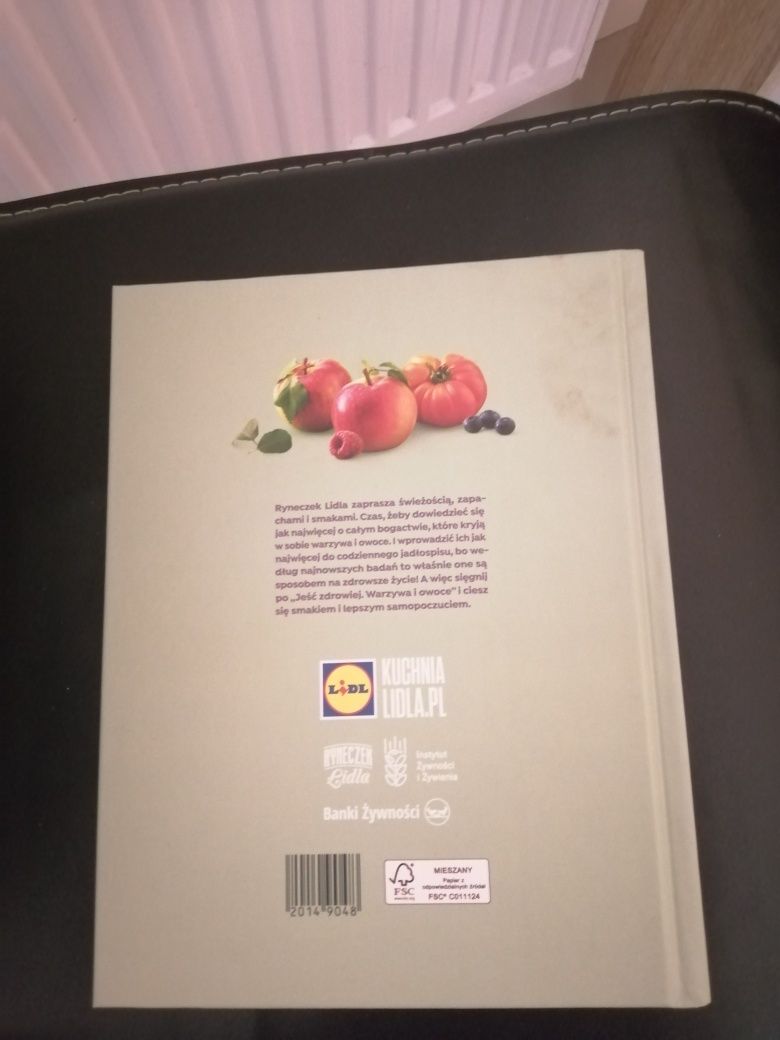 Książka Lidl jeść zdrowiej warzywa i owoce