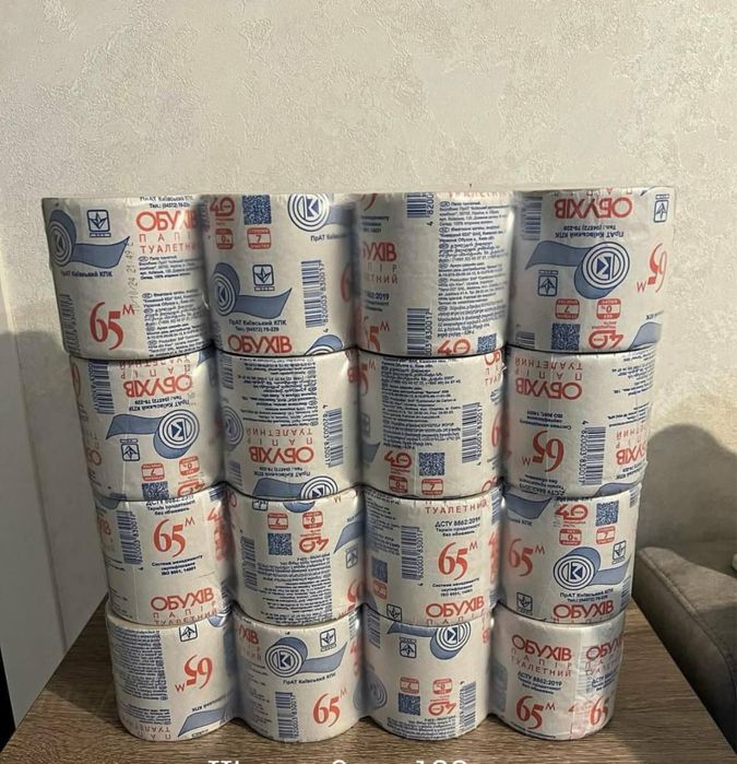 Туалетний папір Обухів 32 шт
