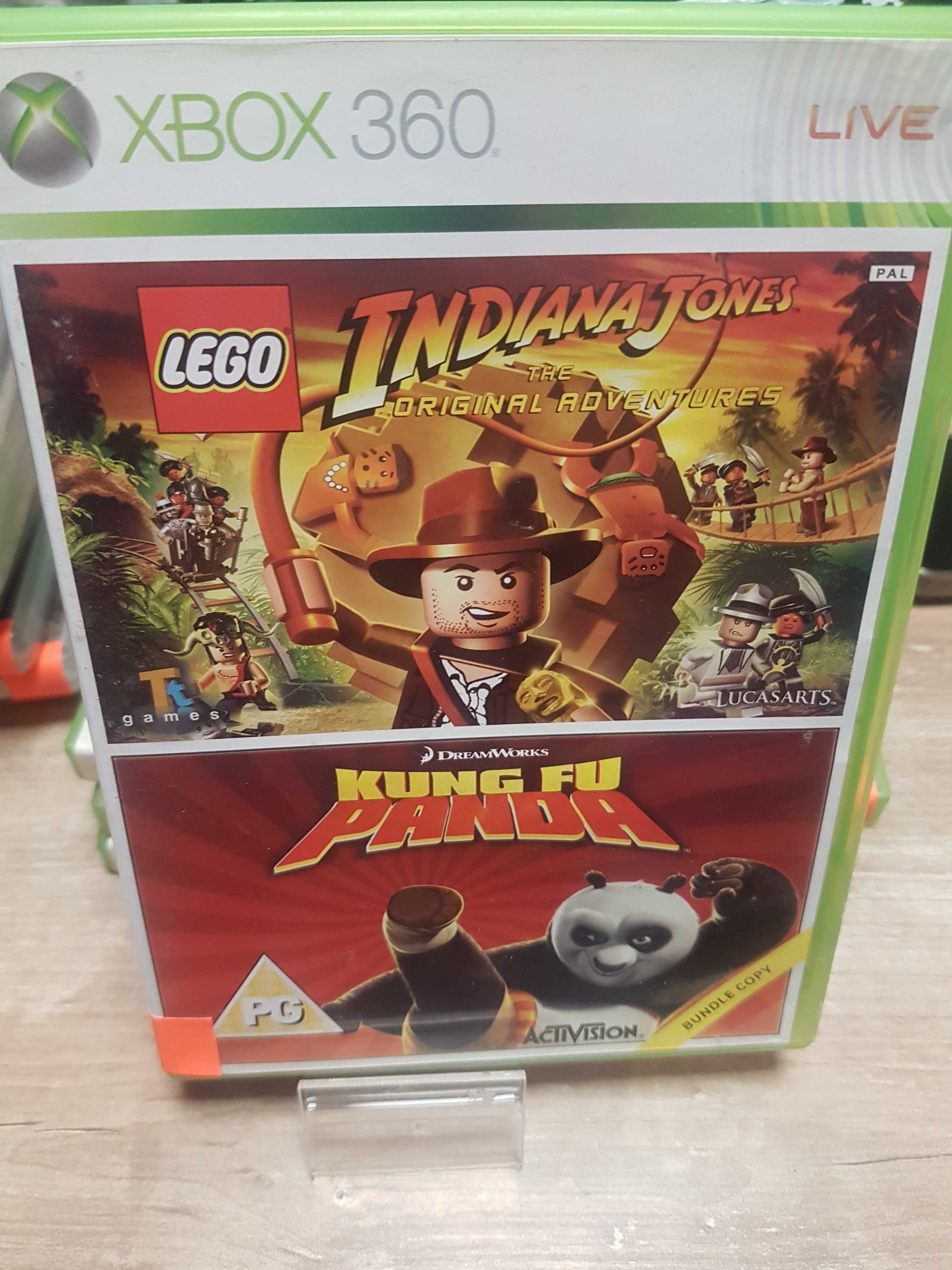 LEGO Indiana Jones Adventures + Kung Fu Panda Bundle X360