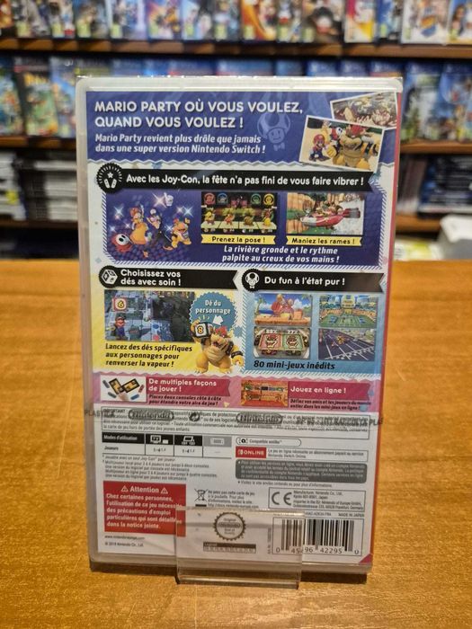Gra Super Mario Party Nintendo Switch / Nowa / Poznań / Kartridż