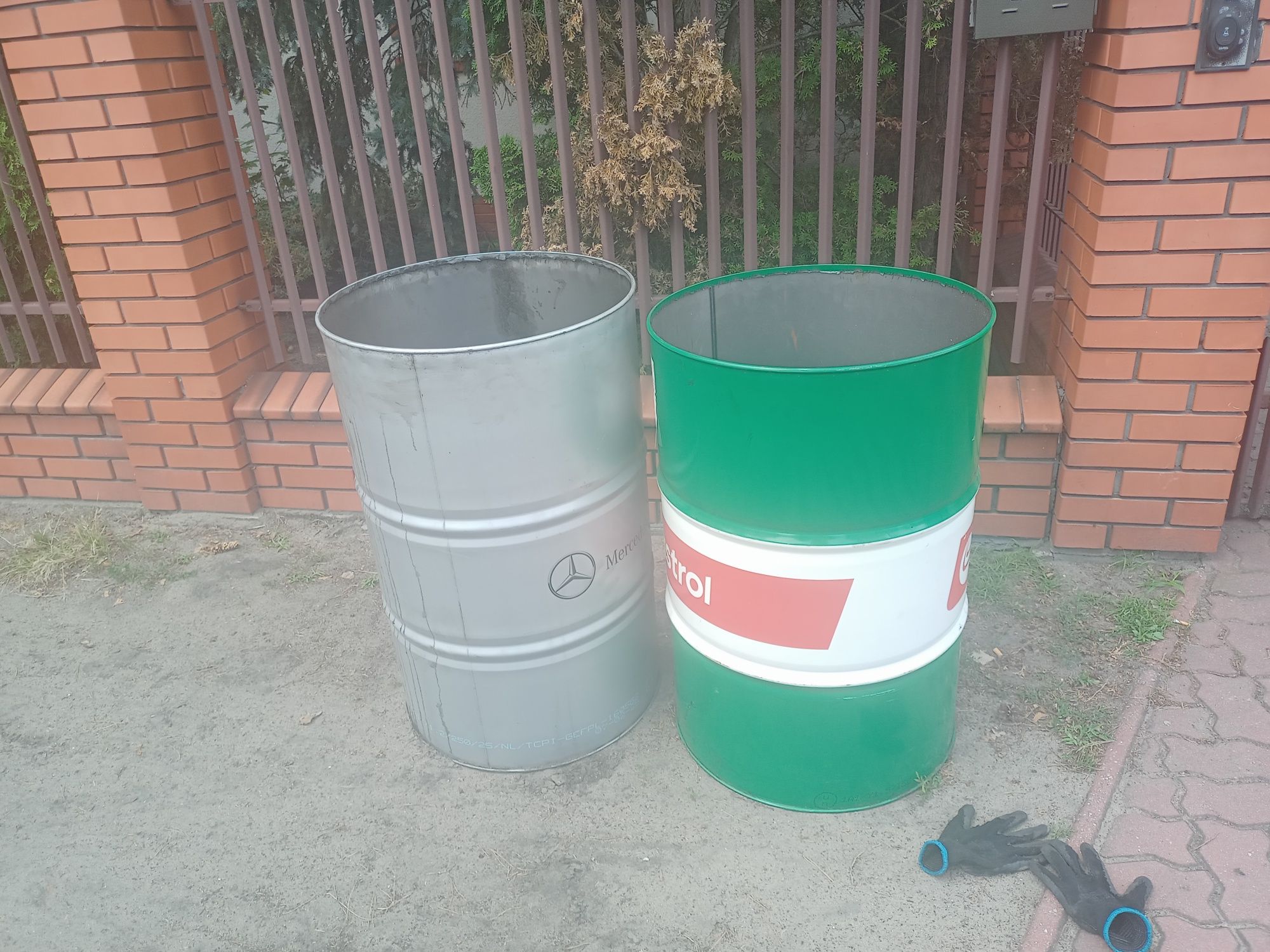 Beczki metalowe 210 litrów Wawa