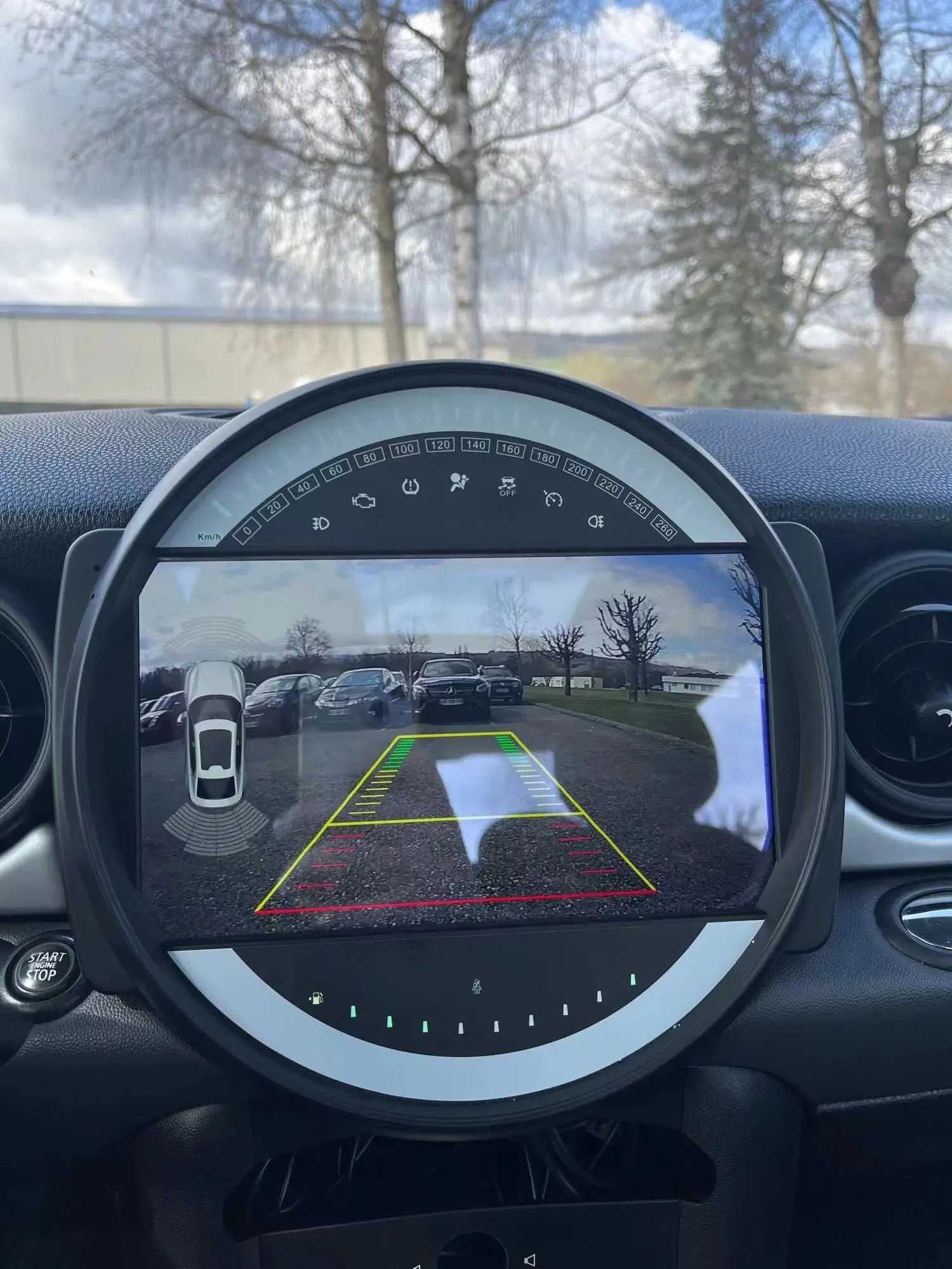 (NOVO) Rádio 2DIN 9" • MINI Cooper • (2006 a 2015) • Android [4+32GB]