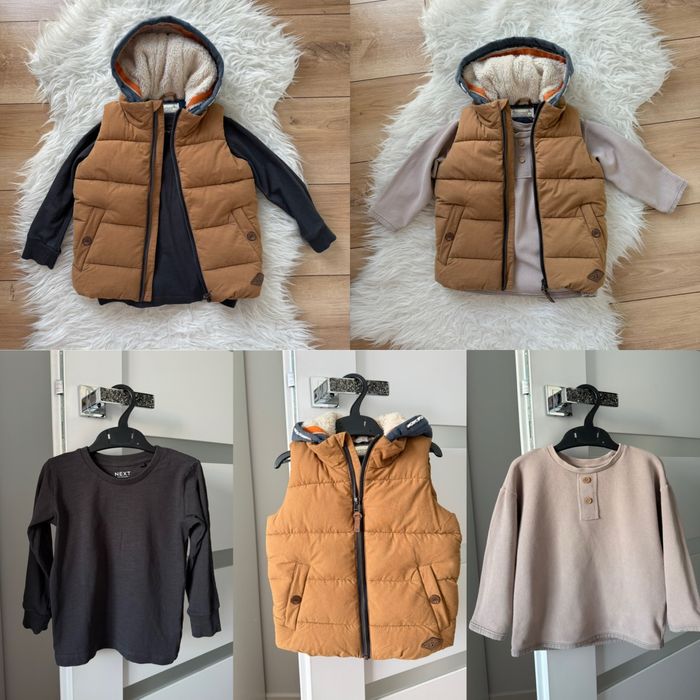 Paka ubrań dla chłopca 98 104 Zara Next Marks&Spencer Uniqlo Diesel