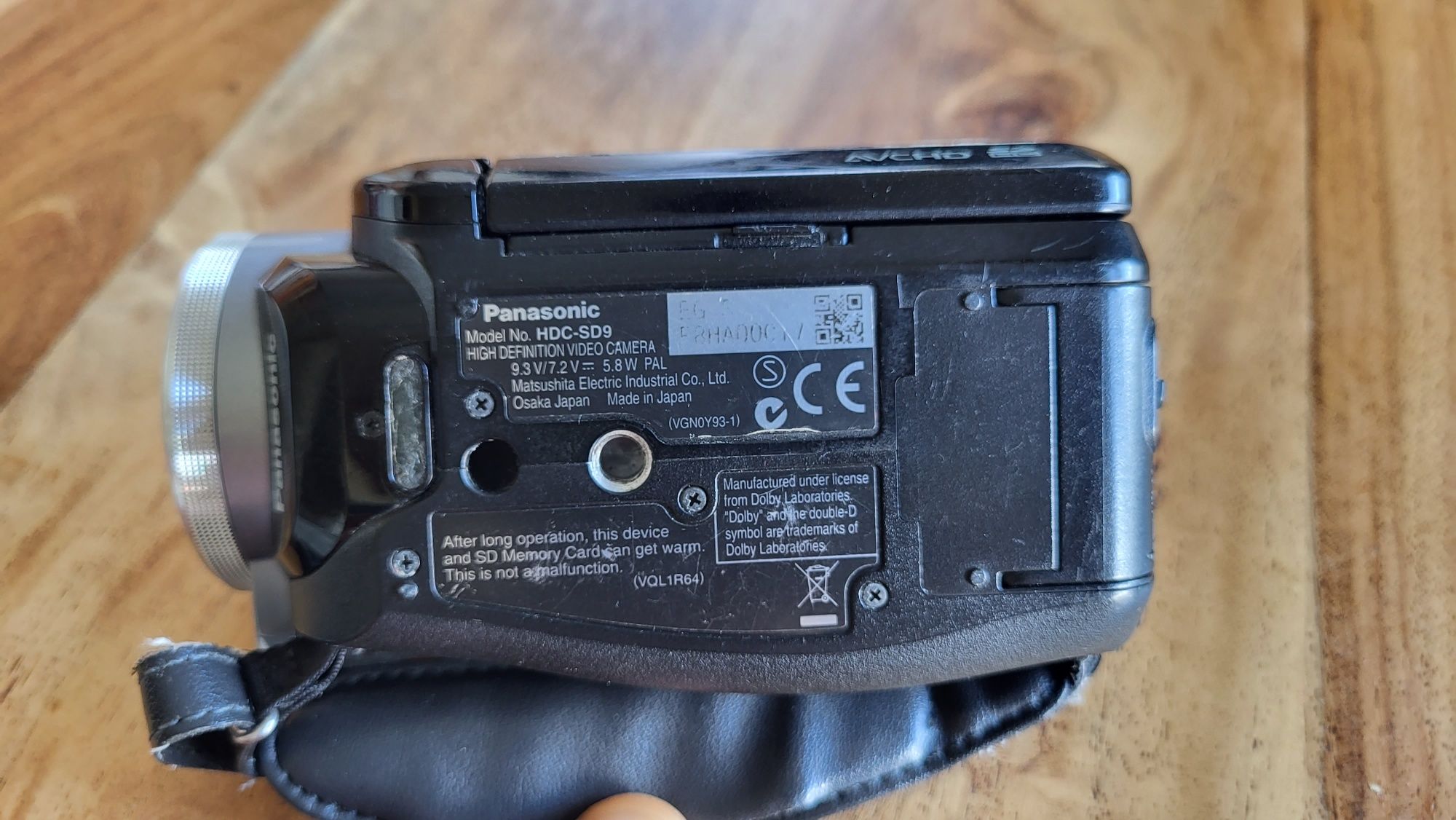 Kamera Panasonic HDC-SD9