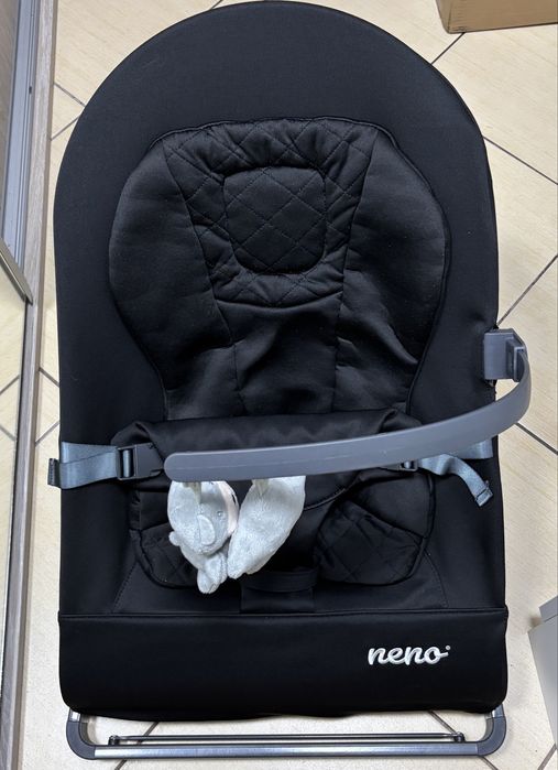 Leżaczek Bujaczek NENO Chiaro NEN-BAB-ME009 Czarny