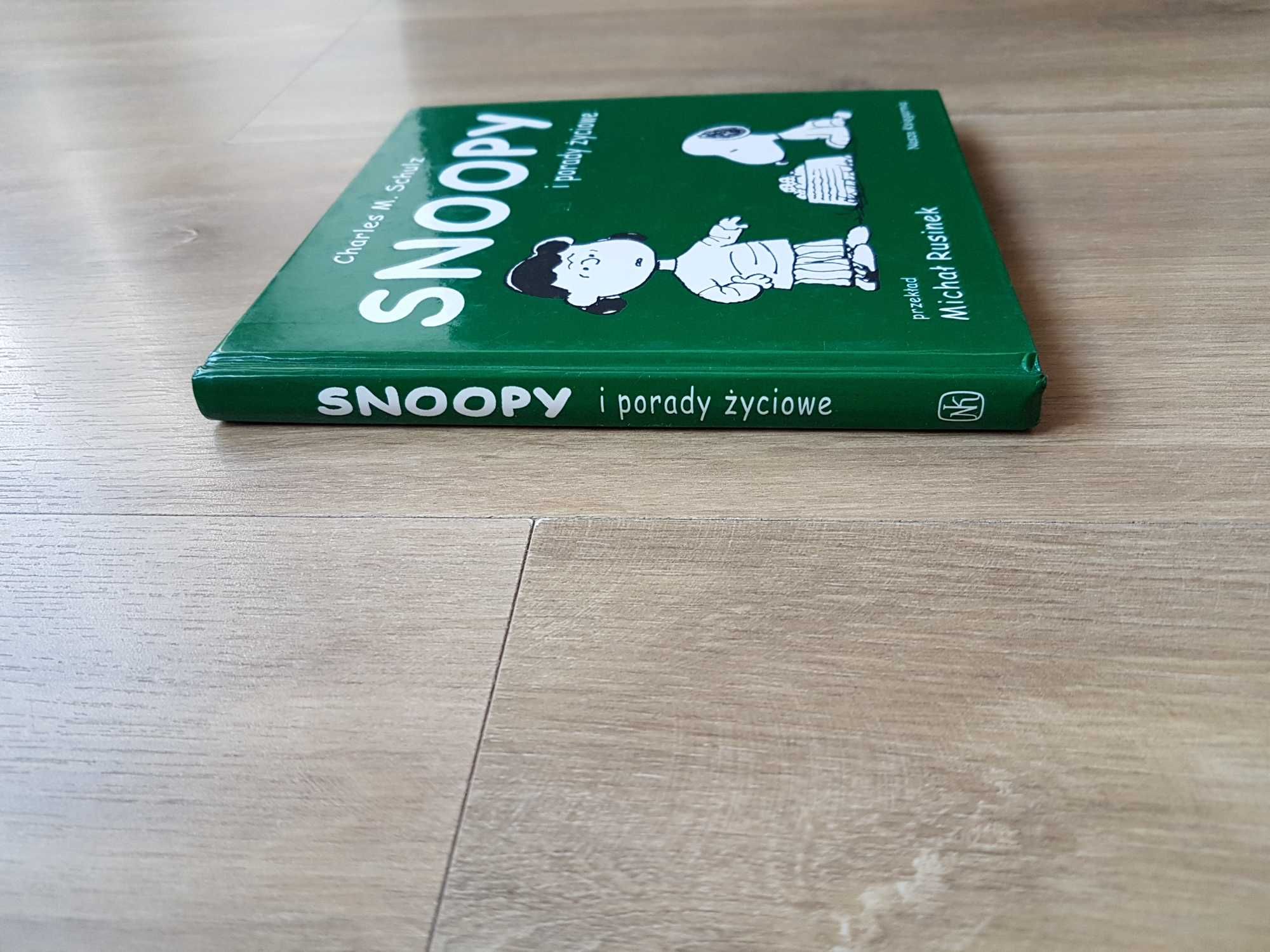 SNOOPY i porady życiowe Charles M. Schulz Fistaszki Nasza Księgarnia