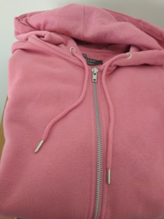 Casaco fato treino  Primark cor de rosa com capuz