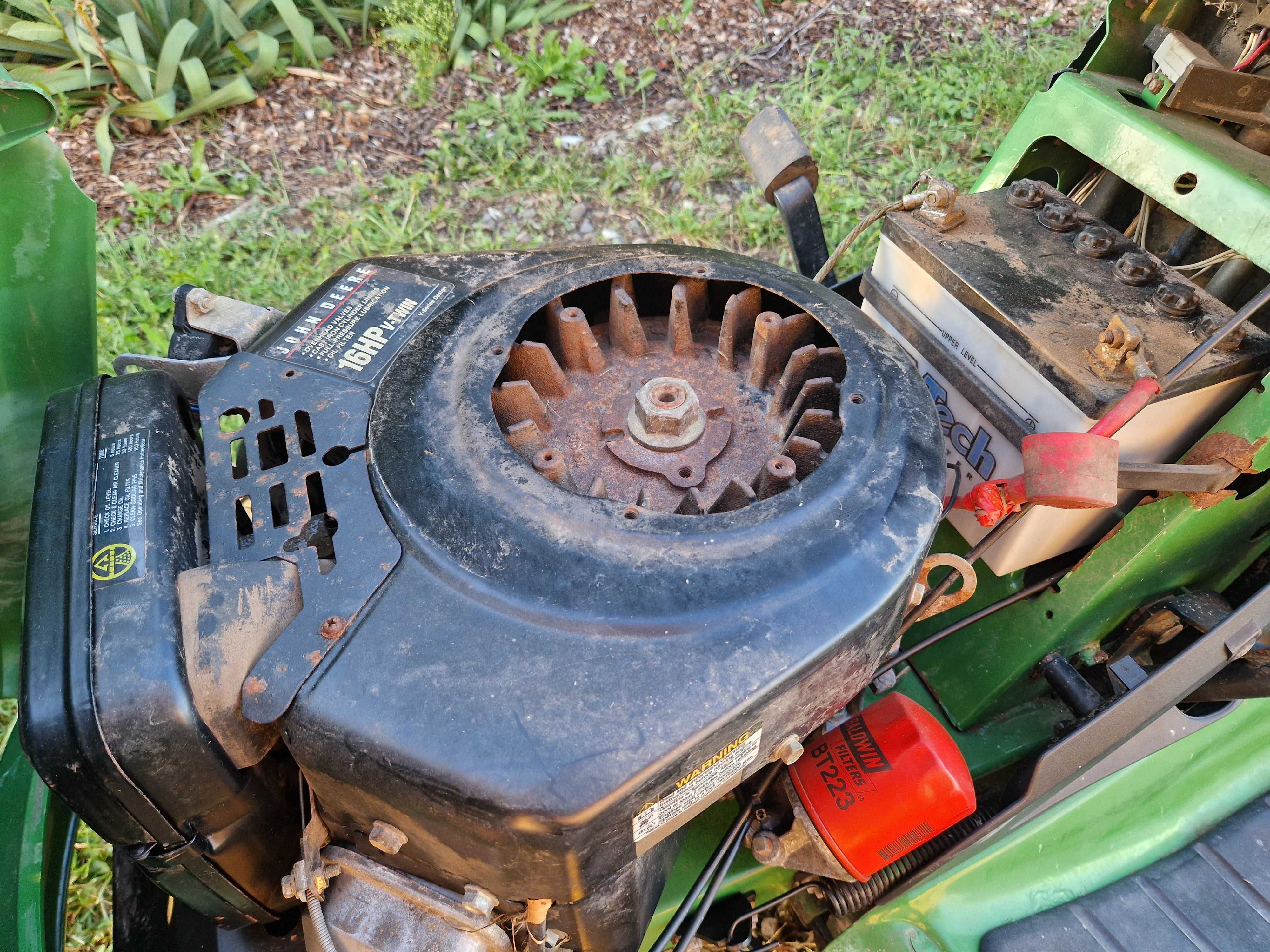 kosiarka traktorek John Deere