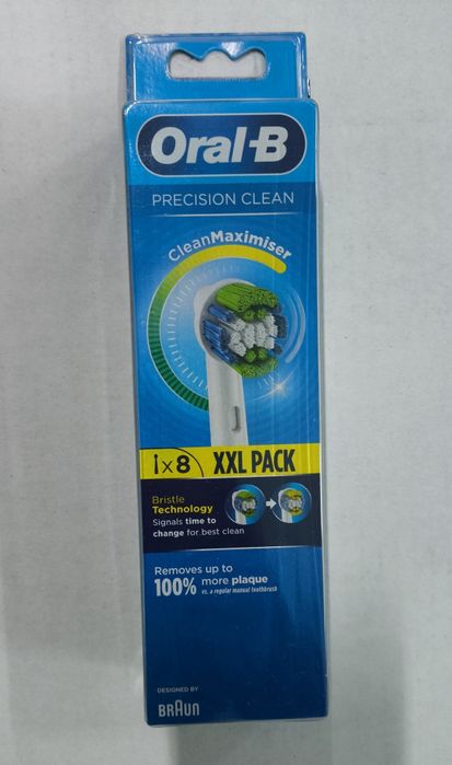 Końcówki do szczoteczki elektrycznej Oral-B Precision Clean 8 sztuk