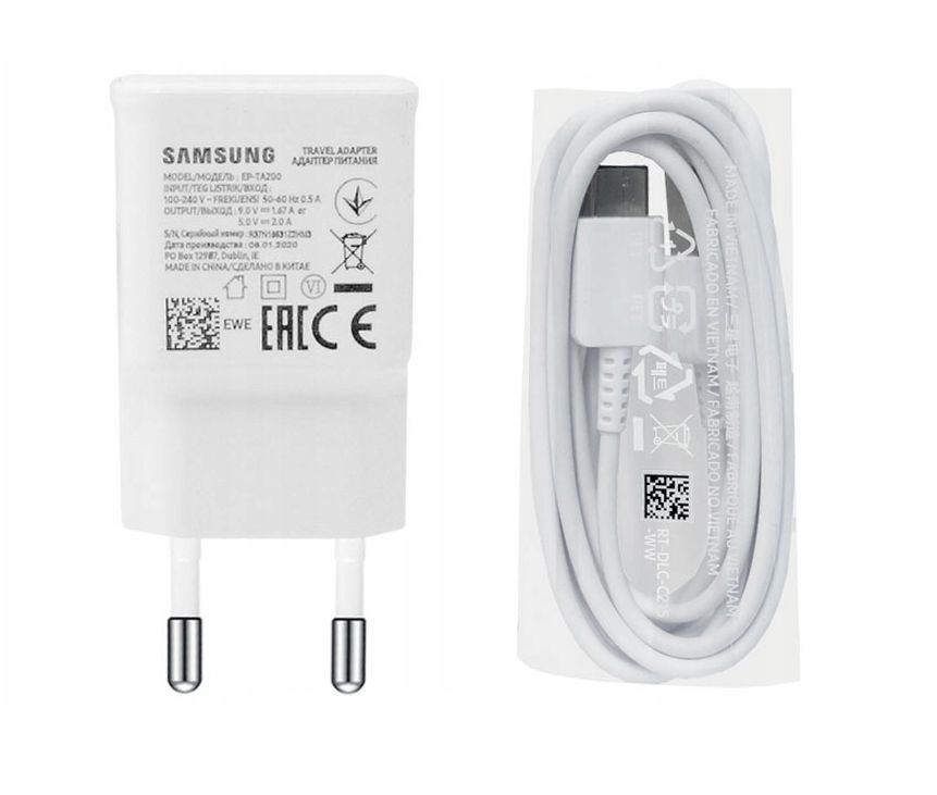 Oryginalna Ładowarka EP-TA50 kabel 1.5m do Samsung Galaxy TAB A7 Lite