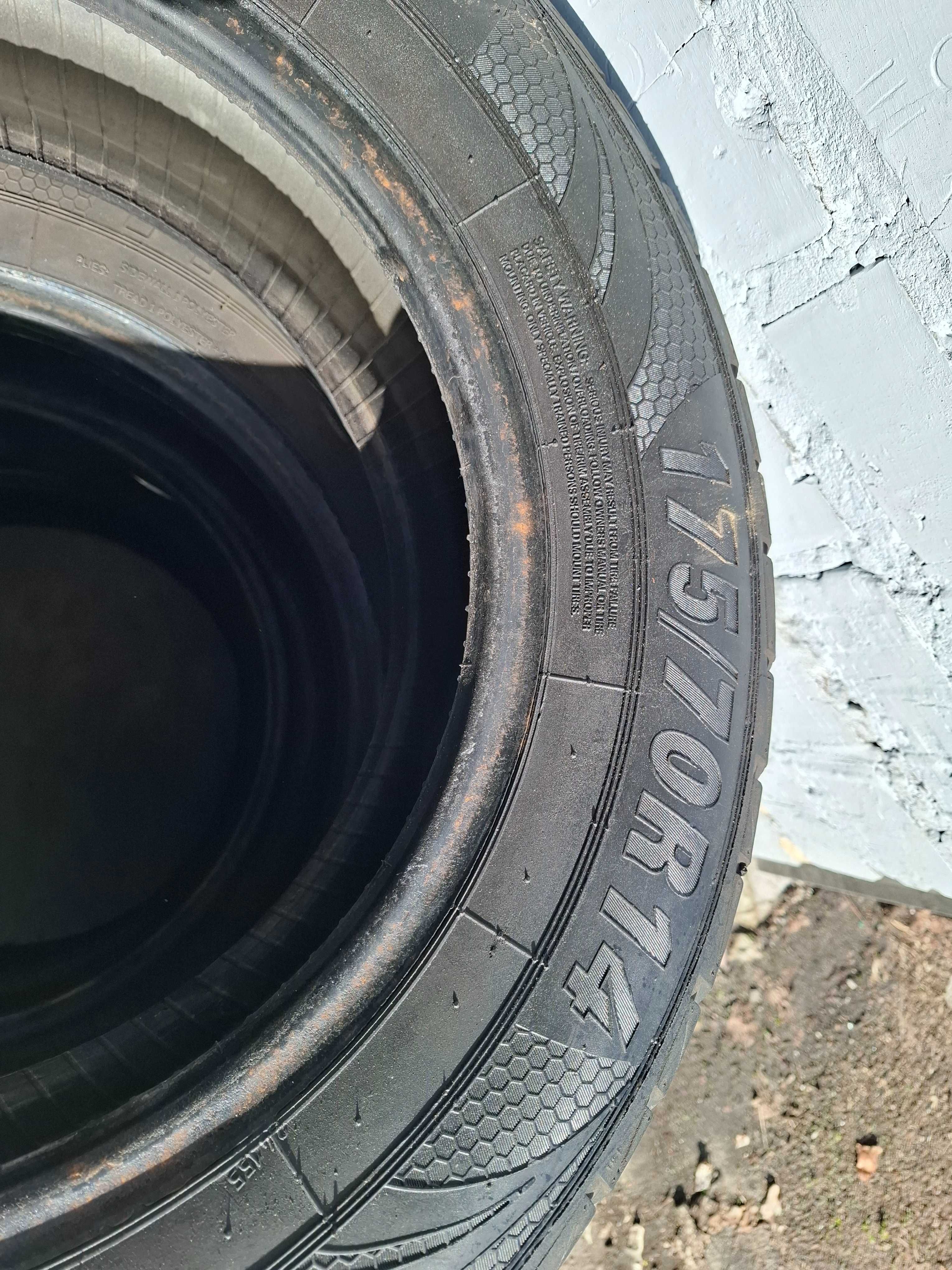 Продам комплект шин Rosava Integro 175/70 R14, б.у.