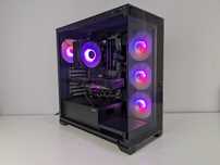 MOCNY Komputer Gamingowy Ryzen 5 7600 RTX 3060 12 GB 32GB RAM 1TB ARGB