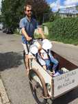 Rower cargo riksza