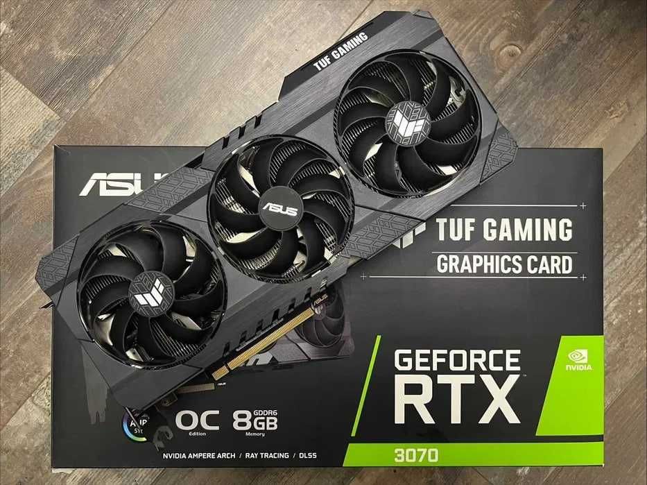 Asus RTX 3070 TUF Gaming OC (ИДЕАЛ)