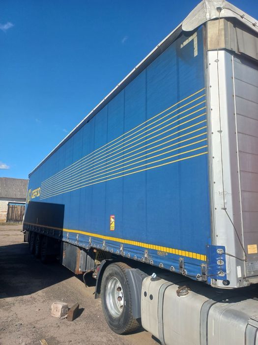 Напів причіп шміц полумега