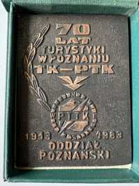 Medal PRL 70-lecie PTTK w Poznaniu