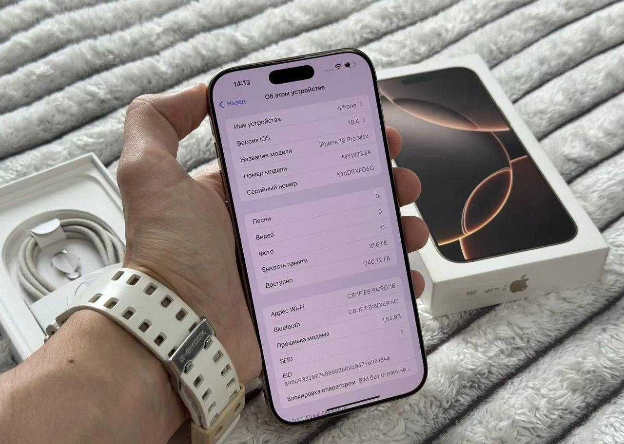 Phone 16 Pro Max, 256 ГБ
