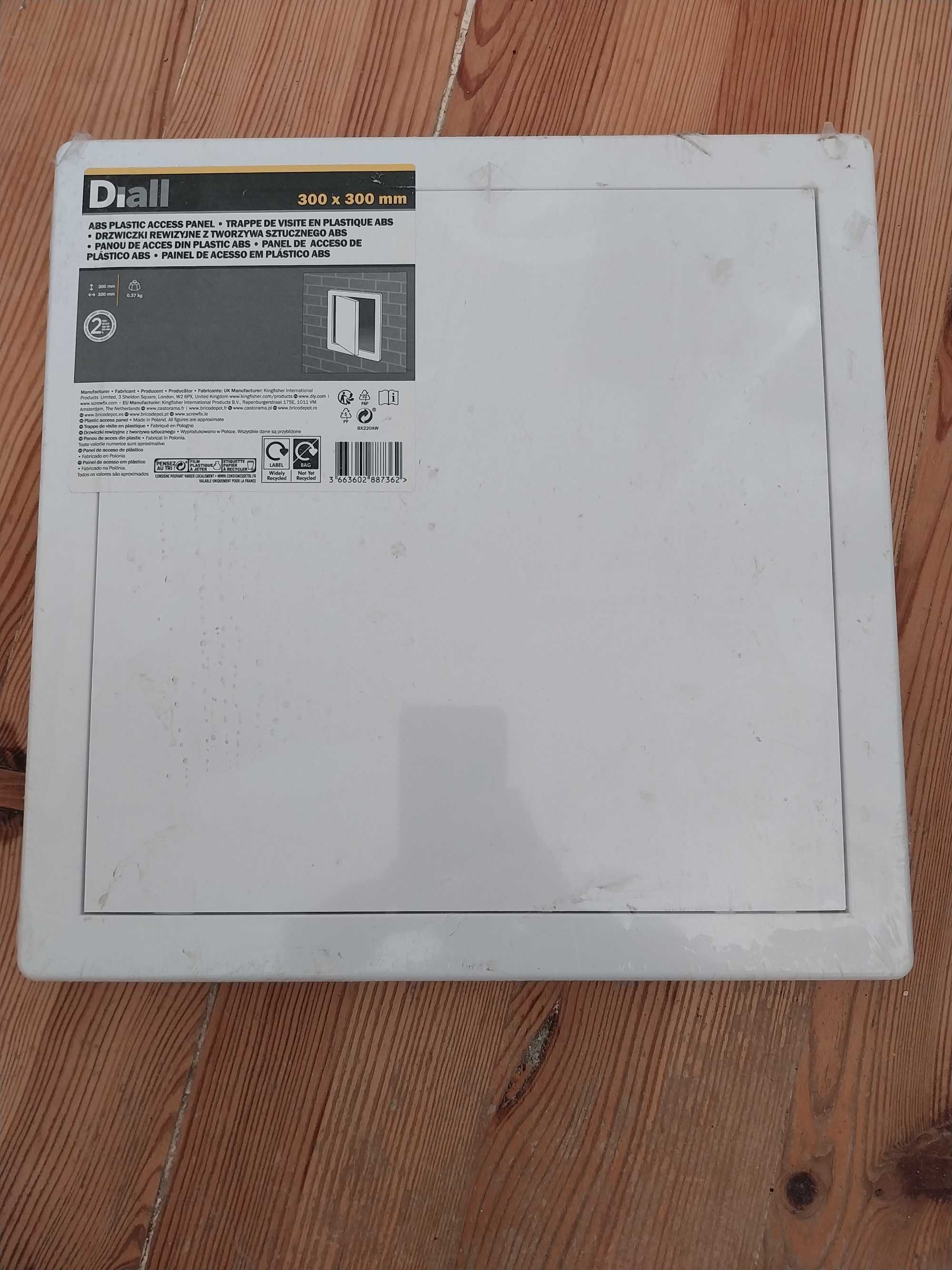 Drzwiczki rewizyjne Diall z tworzywa 30 x 30 cm NOWE