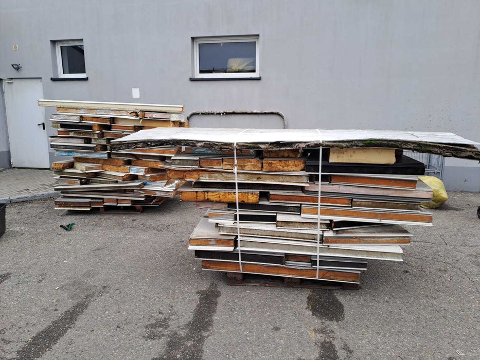 Płyta warstwowa PIR jak obornicka - paleta końcówki grubość 100 mm