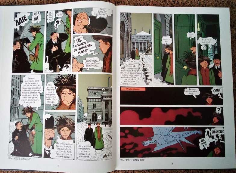 BD - Adèle Blanc-Sec volume 2 (álbum duplo)