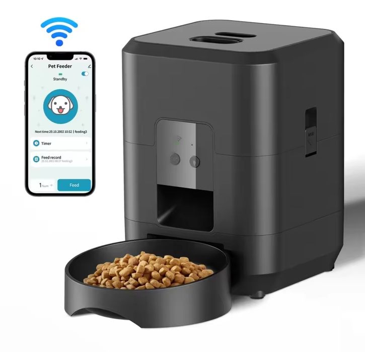 Inteligentny Automatyczny Karmnik dla Kota i Psa z Wi-Fi i Harmonogram