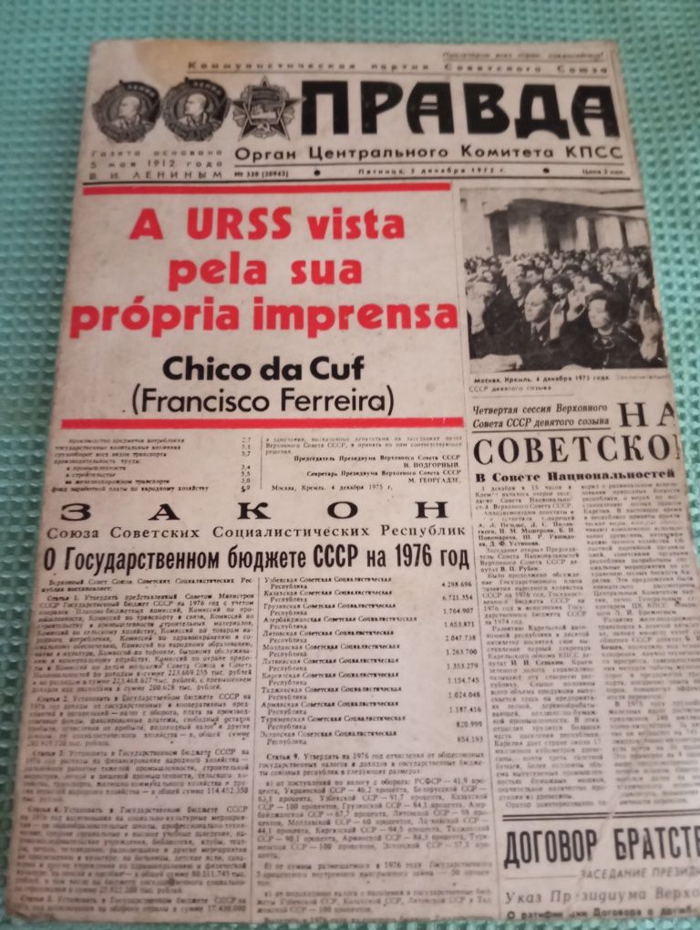 Chico da CUF - A URSS vista pela sua própria imprensa