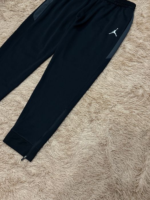 Чёрные спортивные штаны jordan dri-fit джордан оригинал 3xl xxxl