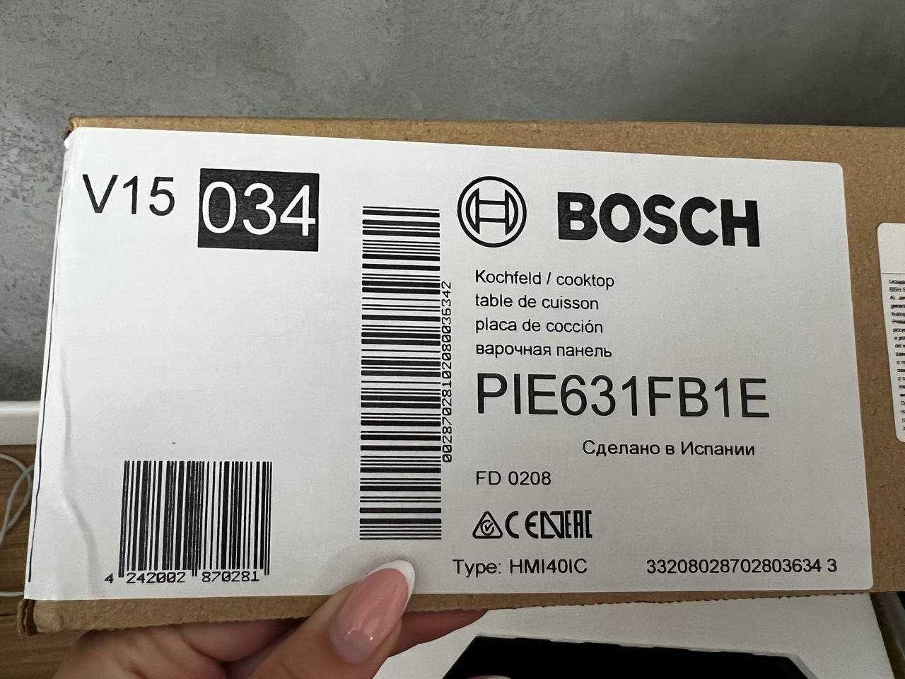 Płyta indukcyjna BOSCH PIE631FB1E PL/UA/EN